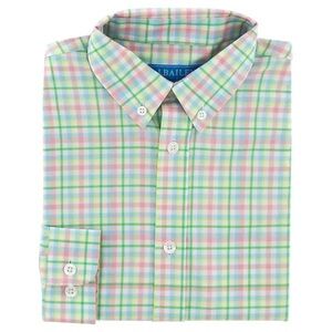 Boys J. Bailey Roscoe Button Down Performance Shirt | Springtime | Size 4T/4R